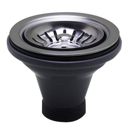 Alfi Brand Polished SS 3 1/2" Basket Strainer Drain ABST35-PSS